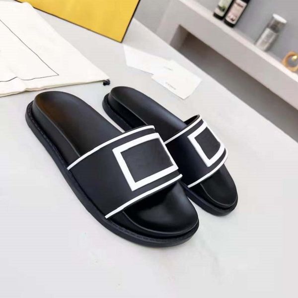 slipper man women 2022 summer brand rubber sandals beach slide fashion slippers indoor shoes with box, Black
slipper man women 2022 summer brand rubber sandals beach slide fashion slippers indoor shoes with box, Black