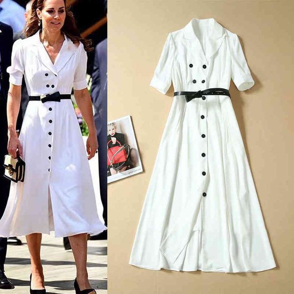 casual dresses autumn women's suit collar single breasted waist back pull dress, Black;gray
casual dresses autumn women's suit collar single breasted waist back pull dress, Black;gray