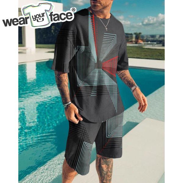 solid geometry line 3d all over printed t shirts shorts sets tracksuits outdoor sports beach streetwear vacation men clothing 220609, Gray
solid geometry line 3d all over printed t shirts shorts sets tracksuits outdoor sports beach streetwear vacation men clothing 220609, Gray
