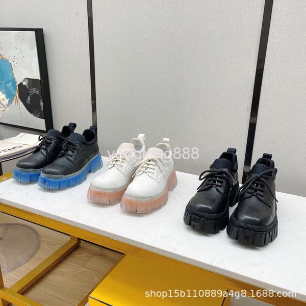 dress shoes british small leather shoes women's spring and autumn leisure thick bottom round head heel single black
dress shoes british small leather shoes women's spring and autumn leisure thick bottom round head heel single black