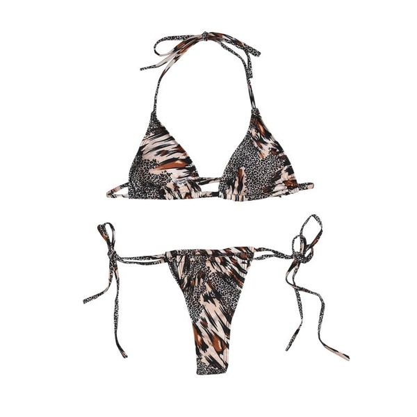 women's swimwear bikini set swimsuit leopard bandage push-up padded bathing suit thong, White;black
women's swimwear bikini set swimsuit leopard bandage push-up padded bathing suit thong, White;black