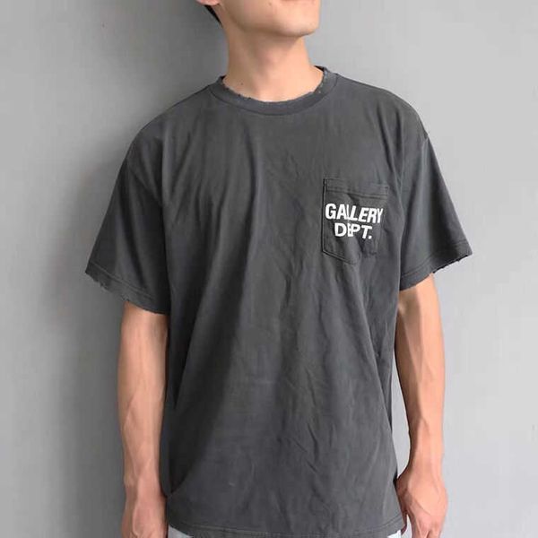 high street galery dept letter pocket print basic wash used men's and women's loose short sleeve t-shirt, White;black
high street galery dept letter pocket print basic wash used men's and women's loose short sleeve t-shirt, White;black