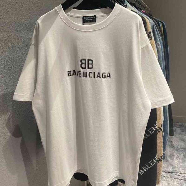 2022 designer bal t shirt 22ss paris home phantom mosaic fuzzy letter os version men's and women's same b short sleeve t-shirt, White;black
2022 designer bal t shirt 22ss paris home phantom mosaic fuzzy letter os version men's and women's same b short sleeve t-shirt, White;black