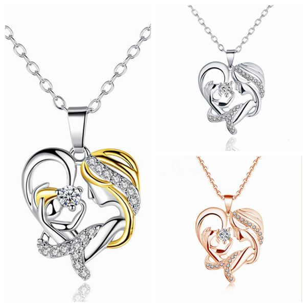 9pcs mother's day necklace fashion love heart charms pendant necklace for mother gift, Silver
9pcs mother's day necklace fashion love heart charms pendant necklace for mother gift, Silver