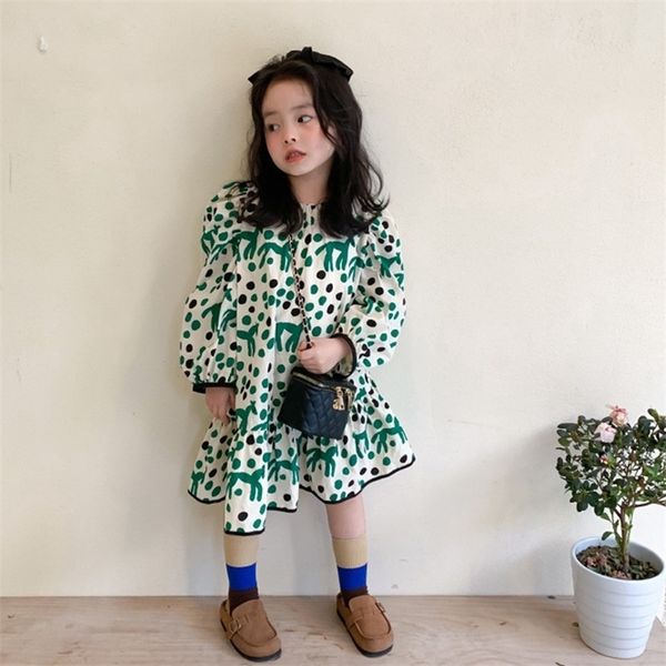 girls polka dot dress spring summer baby girl korean horse print puff sleeve dresses 3-7y children's princess clothing 220426, Red;yellow
girls polka dot dress spring summer baby girl korean horse print puff sleeve dresses 3-7y children's princess clothing 220426, Red;yellow