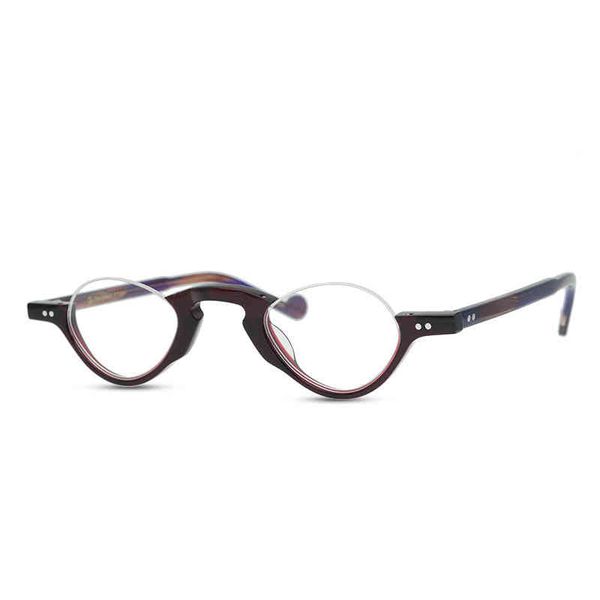 re retro six ultra small frame eyeglass frame personality is suitable for men and women with high degree myopia frame, White;black
re retro six ultra small frame eyeglass frame personality is suitable for men and women with high degree myopia frame, White;black