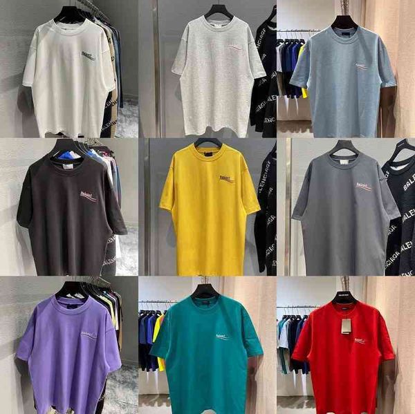 balencaigass designer hip hop t shirt loose cool oversized shirt short sleeves cotton breathable american fashion brand vintage men's, White;black
balencaigass designer hip hop t shirt loose cool oversized shirt short sleeves cotton breathable american fashion brand vintage men's, White;black