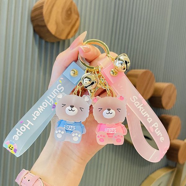 cartoon resin crystal bear keychain anime doll key ring pendant personality dolls key chain bell schoolbag small gift, Slivery;golden
cartoon resin crystal bear keychain anime doll key ring pendant personality dolls key chain bell schoolbag small gift, Slivery;golden