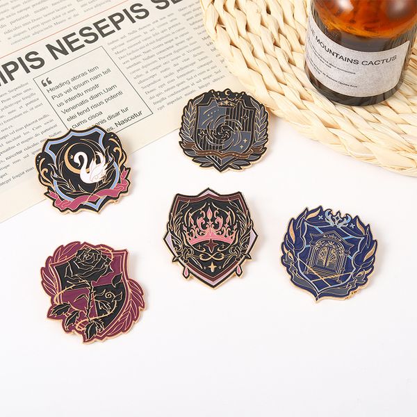retro college style brooch metal badge men and women backpack jewelry enamel pin buckle rabbit swan jk clothes badge, Gray
retro college style brooch metal badge men and women backpack jewelry enamel pin buckle rabbit swan jk clothes badge, Gray