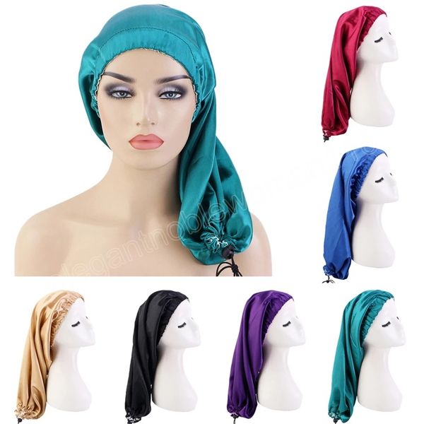 satin sleep cap elastic wide edge satin bonnet long hair sleeping hats wrap night turban caps for women, Blue;gray
satin sleep cap elastic wide edge satin bonnet long hair sleeping hats wrap night turban caps for women, Blue;gray