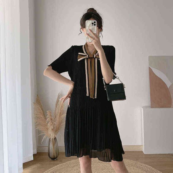 summer maternity chiffon dress with bow short sleeve office lady elegant pleated chiffon dress black pregnancy formal dress cute j220628, White
summer maternity chiffon dress with bow short sleeve office lady elegant pleated chiffon dress black pregnancy formal dress cute j220628, White