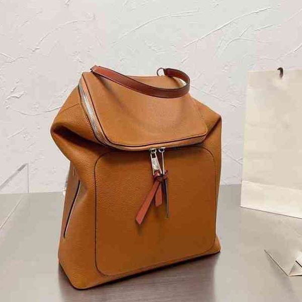 backpack shoulder strap fashion handbag large capacity clutch brown leather brand designer crossbody female purses 211225
backpack shoulder strap fashion handbag large capacity clutch brown leather brand designer crossbody female purses 211225
