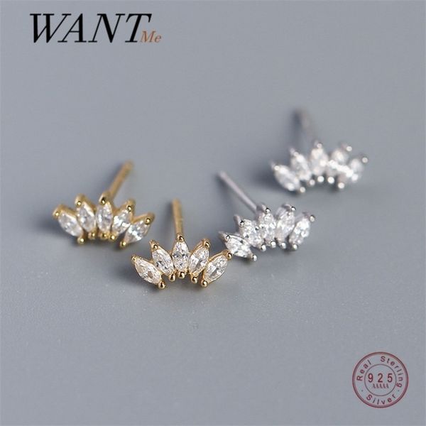 wantme luxury genuine 925 sterling silver white zircon horse eye stud earrings for women chic office youth jewelry accessories 220715, Golden;silver
wantme luxury genuine 925 sterling silver white zircon horse eye stud earrings for women chic office youth jewelry accessories 220715, Golden;silver