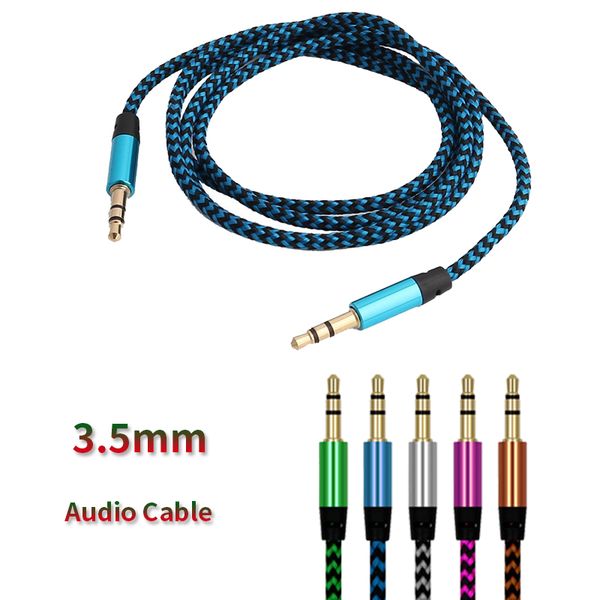 regular 3.5mm male braided audio cables car aux cord coloful 1m 3ft cable wide compatibility high quality
regular 3.5mm male braided audio cables car aux cord coloful 1m 3ft cable wide compatibility high quality