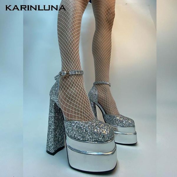 karinluna big size spring summer pumps women high heels platform desinger shoes party wendding dropship 220721, Black
karinluna big size spring summer pumps women high heels platform desinger shoes party wendding dropship 220721, Black