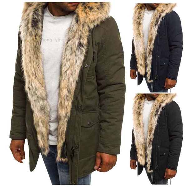 jackets 2021 men's casual jacket male fashion winter parkas fur trench thick overcoat windproof heated cotton warm coats men, Black;brown
jackets 2021 men's casual jacket male fashion winter parkas fur trench thick overcoat windproof heated cotton warm coats men, Black;brown