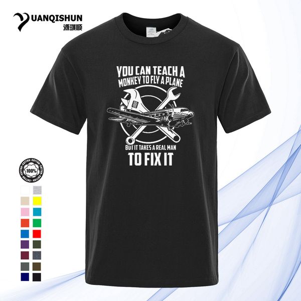 yuanqishun 16 colors new men t shirt fashion brand fitness slim fit airplane mechanic t-shirt - real man fix plane tee shirt printer 1440-i, White;black
yuanqishun 16 colors new men t shirt fashion brand fitness slim fit airplane mechanic t-shirt - real man fix plane tee shirt printer 1440-i, White;black