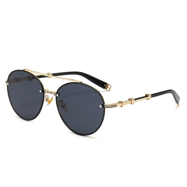 new style men's and women's same style sunglasses round mirror fashion trend leisure uv protection glasses travel spectacles 10455, White;black
new style men's and women's same style sunglasses round mirror fashion trend leisure uv protection glasses travel spectacles 10455, White;black