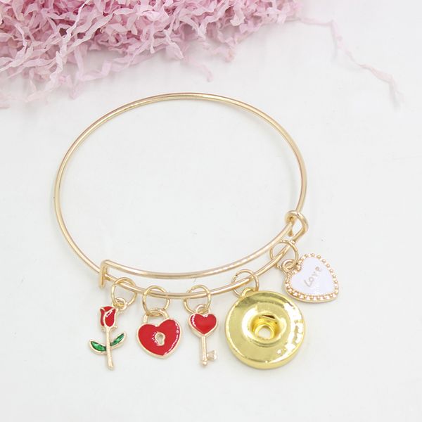 wholesale gold plated expandable wire bracelet bangle snap jewelry enamel rose lock key bracelets for women valentine's day gift pulser, Golden;silver
wholesale gold plated expandable wire bracelet bangle snap jewelry enamel rose lock key bracelets for women valentine's day gift pulser, Golden;silver