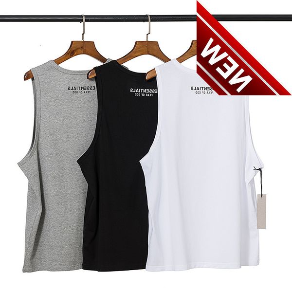 feel of god double thread sleeveless t-shirt essentials street fashion brand men's and women's european loose waistcoat, White;black
feel of god double thread sleeveless t-shirt essentials street fashion brand men's and women's european loose waistcoat, White;black
