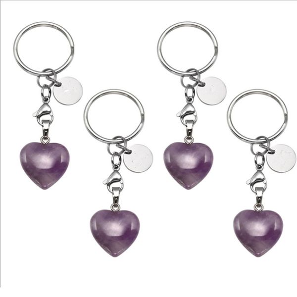 natural stone rose quartz amethyst keychain keyring personalized gem key chain healing crystals heart pendant keychain for women girls, Slivery;golden
natural stone rose quartz amethyst keychain keyring personalized gem key chain healing crystals heart pendant keychain for women girls, Slivery;golden