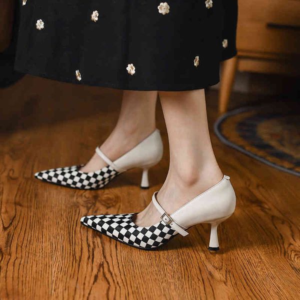 boots french elegant chessboard checkered horsehair single shoes leather pointed splicing shallow mouth temperament high heels w4wj, Black
boots french elegant chessboard checkered horsehair single shoes leather pointed splicing shallow mouth temperament high heels w4wj, Black