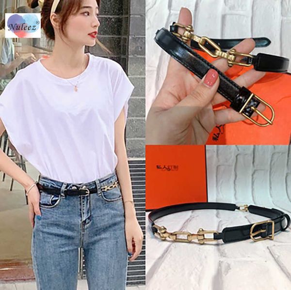 elling nuleez genuine cowhide belt female dress accessory pure copper buckle vintage jeans wearing designer classic luxury, Black;brown
elling nuleez genuine cowhide belt female dress accessory pure copper buckle vintage jeans wearing designer classic luxury, Black;brown