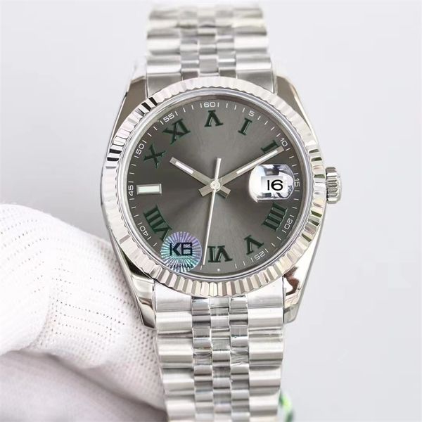 36mm mechanical watch silver stainless steel movement self-winding sapphire glass waterproof watch, Slivery;brown
36mm mechanical watch silver stainless steel movement self-winding sapphire glass waterproof watch, Slivery;brown