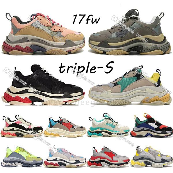 s triple 17fw casual shoes men women for designer platform sneakers black white grey red pink blue green light tan oreo mens trainers sports
s triple 17fw casual shoes men women for designer platform sneakers black white grey red pink blue green light tan oreo mens trainers sports