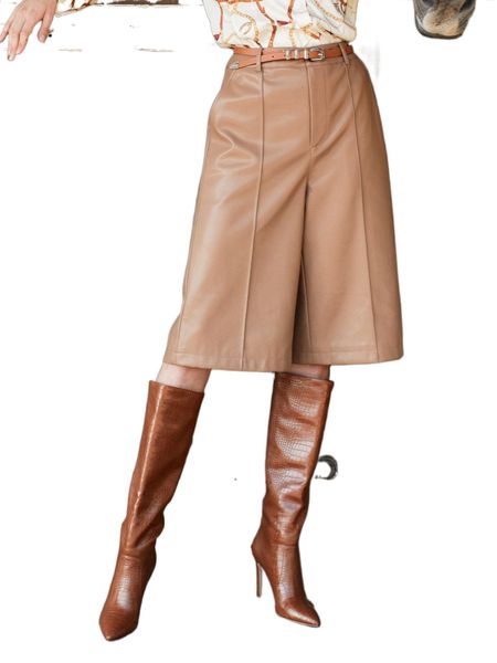 motf premium pu leather bermuda shorts z1by#, White;black
motf premium pu leather bermuda shorts z1by#, White;black