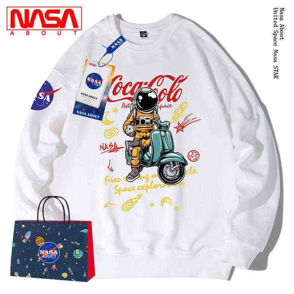 hoodies sweatshirts designer hoodie nasa co branded 2022 new coke round neck sweater men loose casual comfortable fashion brand ins long sle, Black
hoodies sweatshirts designer hoodie nasa co branded 2022 new coke round neck sweater men loose casual comfortable fashion brand ins long sle, Black