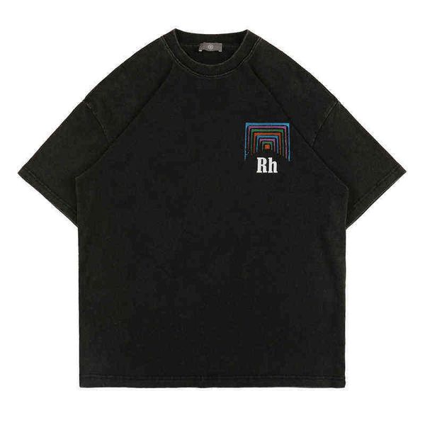 brand designer t shirt hardcore happiness rhude oversized loose s men tees cotton somethig more short sleeve high quality, White;black
brand designer t shirt hardcore happiness rhude oversized loose s men tees cotton somethig more short sleeve high quality, White;black