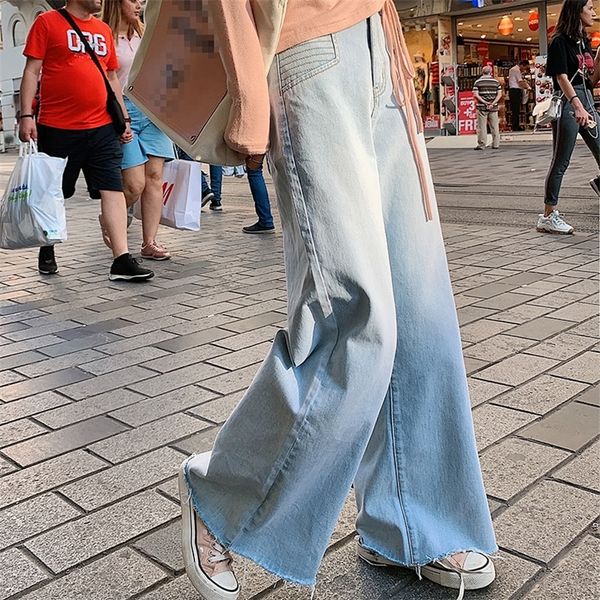 mishow autumn fashion denim pant women high waist loose straight daily light blue jeans lj201013
mishow autumn fashion denim pant women high waist loose straight daily light blue jeans lj201013