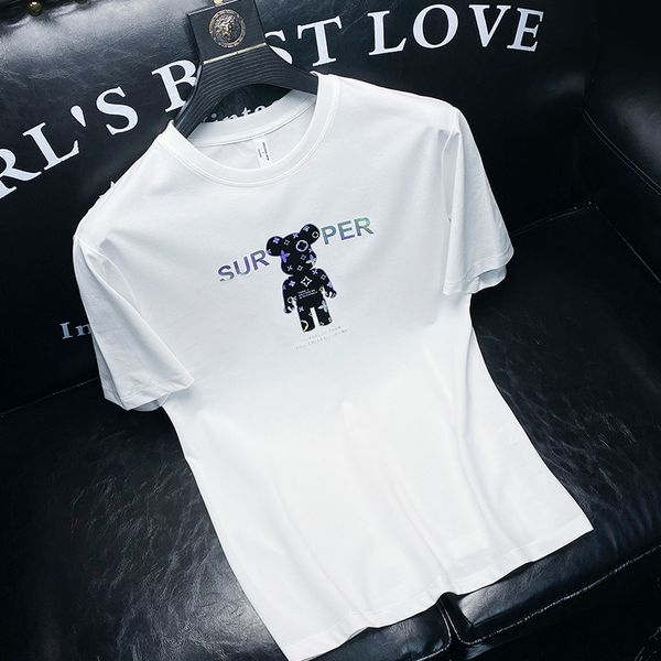luxury summer cotton men's t shirt slim-fit instagram printed half sleeve plus size, White;black
luxury summer cotton men's t shirt slim-fit instagram printed half sleeve plus size, White;black
