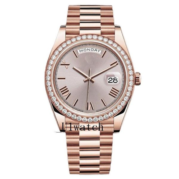 mens watch ladies with ice 41mm 36mm automatic mechanical movement luminous water resistant rose gold roman pink dial, Slivery;brown
mens watch ladies with ice 41mm 36mm automatic mechanical movement luminous water resistant rose gold roman pink dial, Slivery;brown