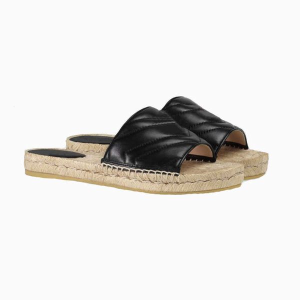 luxury leather espadrilles sandal designer lady straw cord platform shoes rubber sole flat casual slipper double metal beach shoes 4 colors, Black
luxury leather espadrilles sandal designer lady straw cord platform shoes rubber sole flat casual slipper double metal beach shoes 4 colors, Black