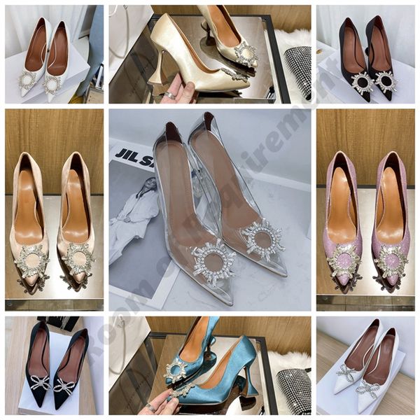 2022 dress shoes 10cm begum bowknot silk satin pumps high heels pvc patent leather rhinestone transparent sandals shine pointed women's, Black
2022 dress shoes 10cm begum bowknot silk satin pumps high heels pvc patent leather rhinestone transparent sandals shine pointed women's, Black