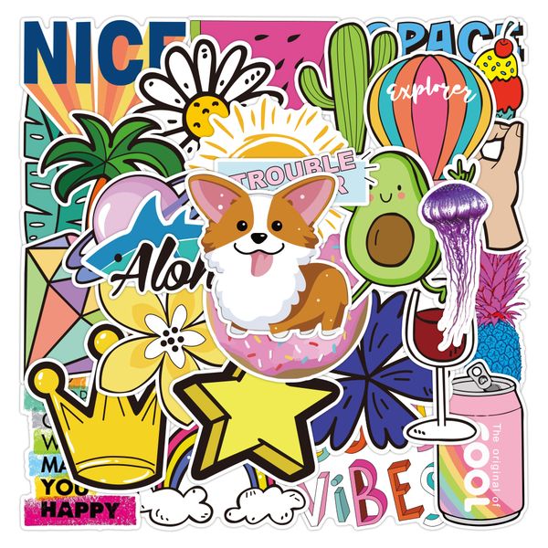30pcs mix animals plant cute sticker aesthetics for water bottle stationery phone case notebook helmet wholesale decals waterproof kids toys
30pcs mix animals plant cute sticker aesthetics for water bottle stationery phone case notebook helmet wholesale decals waterproof kids toys