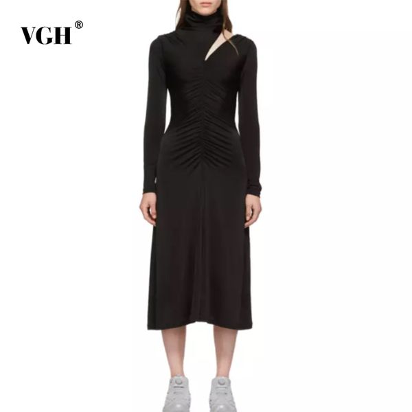 black dress female turtleneck one off shoulder long sleeve streetwear autumn midi tshirt dresses for women style 210507, Black;gray
black dress female turtleneck one off shoulder long sleeve streetwear autumn midi tshirt dresses for women style 210507, Black;gray