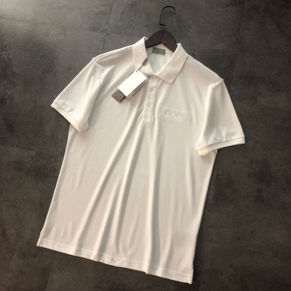 22ss high-end classic letter embroidery polo shirt tee summer business breathable t-shirts casual simple solid short sleeve men women street, White;black
22ss high-end classic letter embroidery polo shirt tee summer business breathable t-shirts casual simple solid short sleeve men women street, White;black