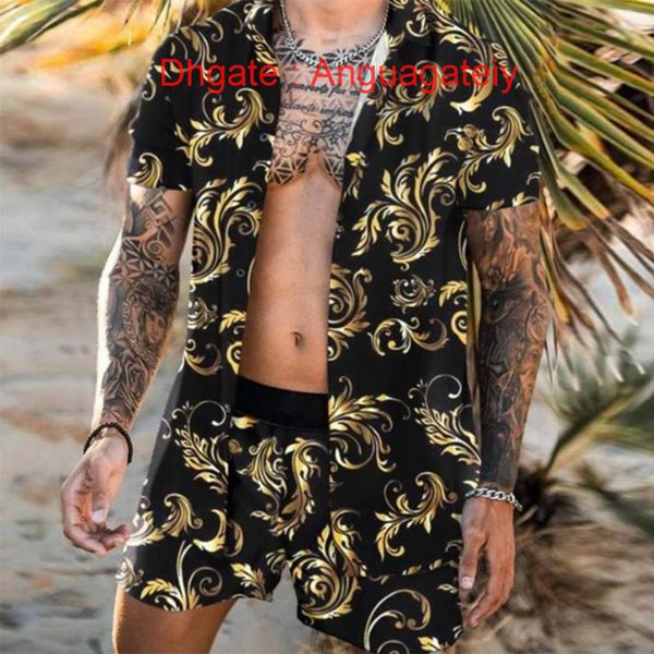 mens summer fashion tracksuit hawaiian sets t-shirts printing luxury men swim short sleeve button shirts beach shorts streetwear casual shir, Gray
mens summer fashion tracksuit hawaiian sets t-shirts printing luxury men swim short sleeve button shirts beach shorts streetwear casual shir, Gray