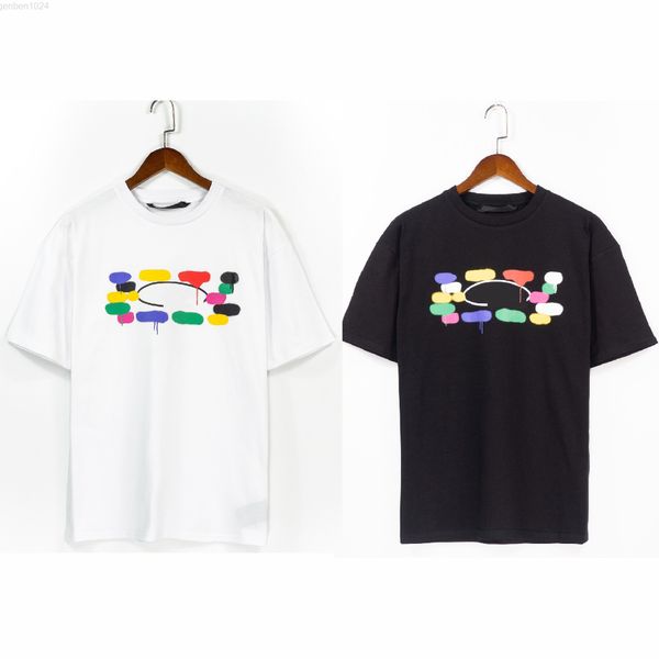 women summer youth cotton casual ordinary loose color graffiti square collarless bottomless t-shirt short sleeve, White
women summer youth cotton casual ordinary loose color graffiti square collarless bottomless t-shirt short sleeve, White