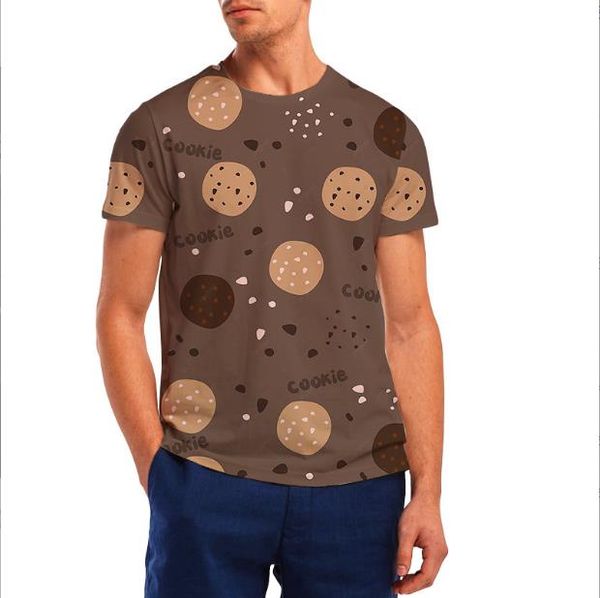 fashion 3d printing loose men's t-shirts casual round neck spring summer, White;black
fashion 3d printing loose men's t-shirts casual round neck spring summer, White;black