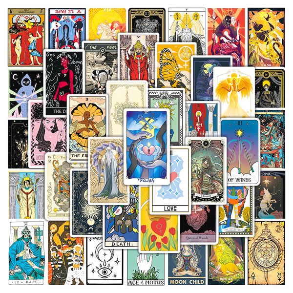 50pcs tarot cards skateboard stickers for car baby diary phone lapkids toys diy decals
50pcs tarot cards skateboard stickers for car baby diary phone lapkids toys diy decals