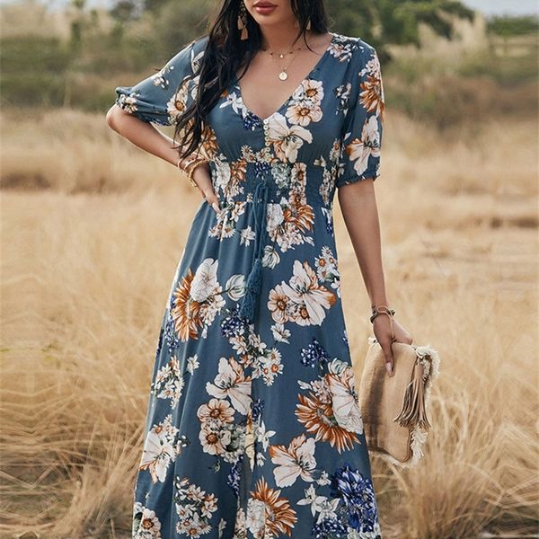 spring summer long floral bandage dress women v neck slim high waist ladies a line print maxi dresses 220425, Black;gray
spring summer long floral bandage dress women v neck slim high waist ladies a line print maxi dresses 220425, Black;gray