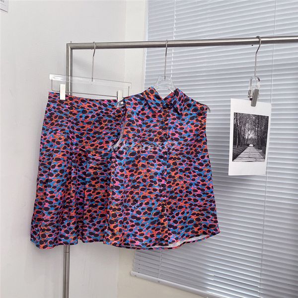 women summer designer two piece dress sets suits with leopard letter embroidery 2022 girls milan runway outwear vest t-shirt tee blouse and, White
women summer designer two piece dress sets suits with leopard letter embroidery 2022 girls milan runway outwear vest t-shirt tee blouse and, White