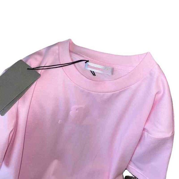 summer new letter same color foam printing simple fashion age reduction basic casual short sleeved women, White
summer new letter same color foam printing simple fashion age reduction basic casual short sleeved women, White