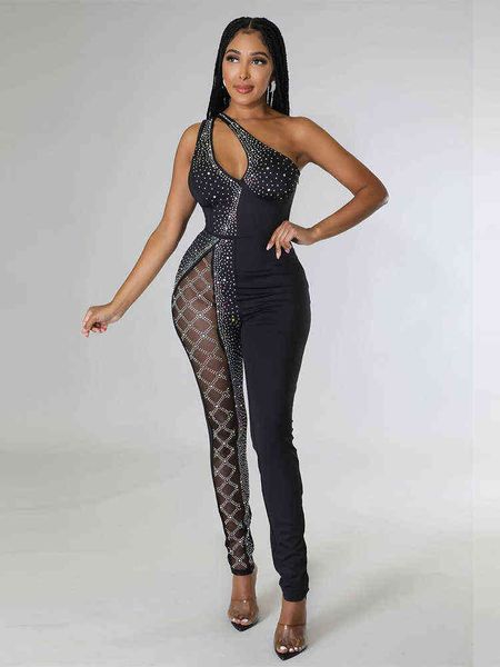 black white mesh rhinestones party rompers women one shoulder hollow front skinny jumpsuit fashion see through fitness overalls
black white mesh rhinestones party rompers women one shoulder hollow front skinny jumpsuit fashion see through fitness overalls