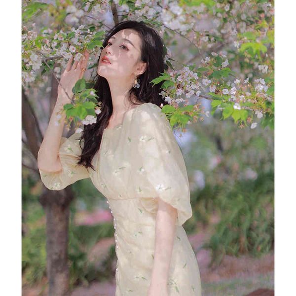 casual dresses 2022 summer french first love gentle wind small bubble sleeve floral dress high waist fishtail skirt eemq, Black;gray
casual dresses 2022 summer french first love gentle wind small bubble sleeve floral dress high waist fishtail skirt eemq, Black;gray