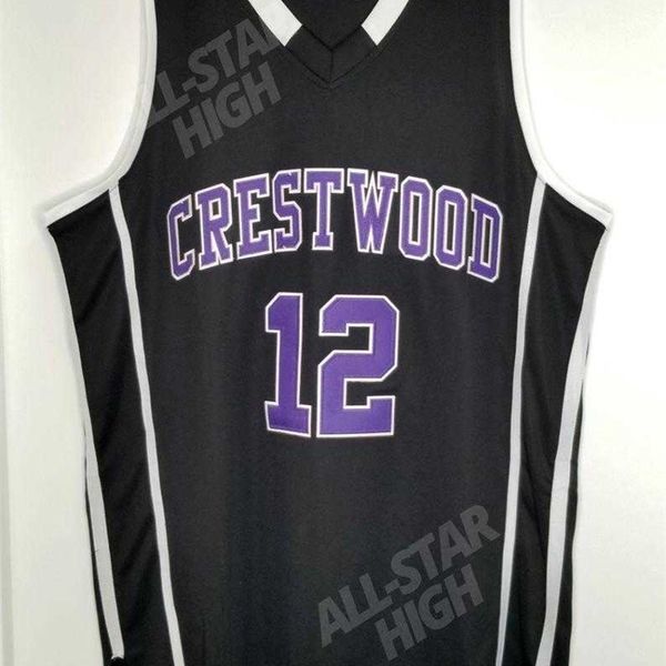 sjzl98 #12 ja morant crestwood high school basketball jersey men's double stitched embroidery jersey customize any name and number, Black
sjzl98 #12 ja morant crestwood high school basketball jersey men's double stitched embroidery jersey customize any name and number, Black